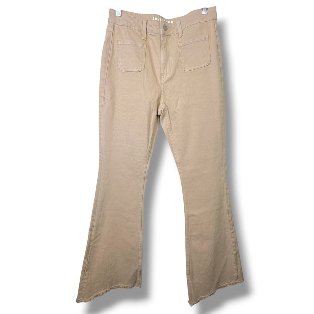 IDYLLWIND Fueled By Miranda Lambert High Risin' Irish Cream Wash Flare Jeans - Picture 5 of 10